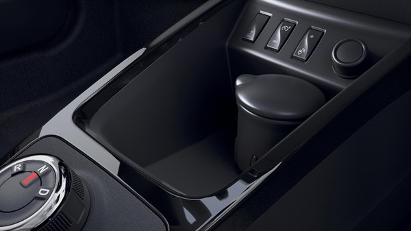 All-New Dacia Spring  console organiser and cup holder