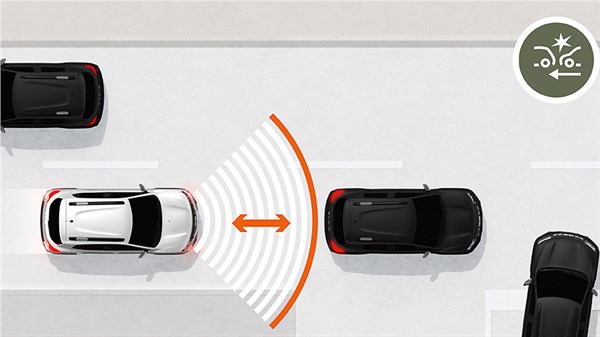 All New Dacia Spring Active emergency braking system